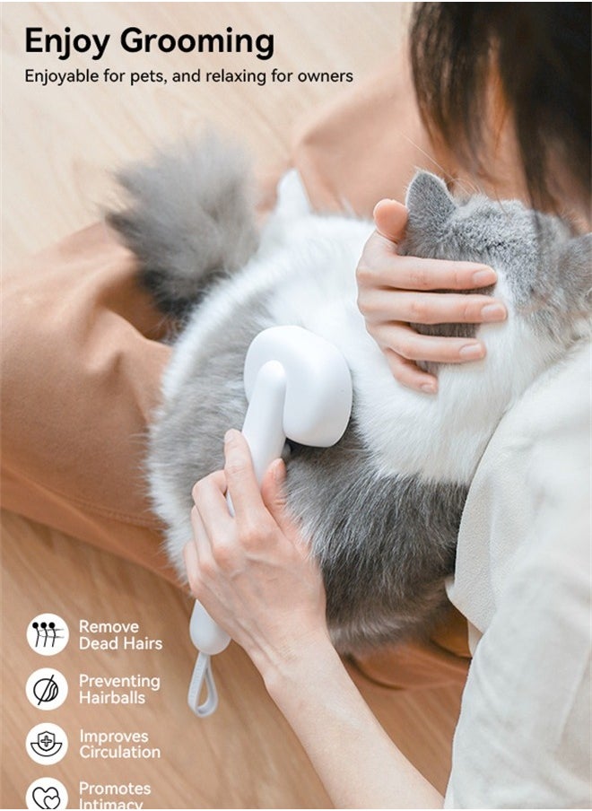 AUMUCA - aumuca Cat Brush for Shedding, Cat Brushes for Indoor Cats, Cat Brush for Long or Short Haired Cats, Cat Grooming Brush Cat Comb Removes Loose Fur - Image 1