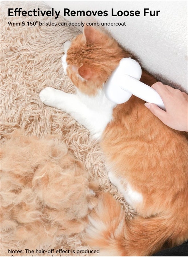 AUMUCA - aumuca Cat Brush for Shedding, Cat Brushes for Indoor Cats, Cat Brush for Long or Short Haired Cats, Cat Grooming Brush Cat Comb Removes Loose Fur - Image 1