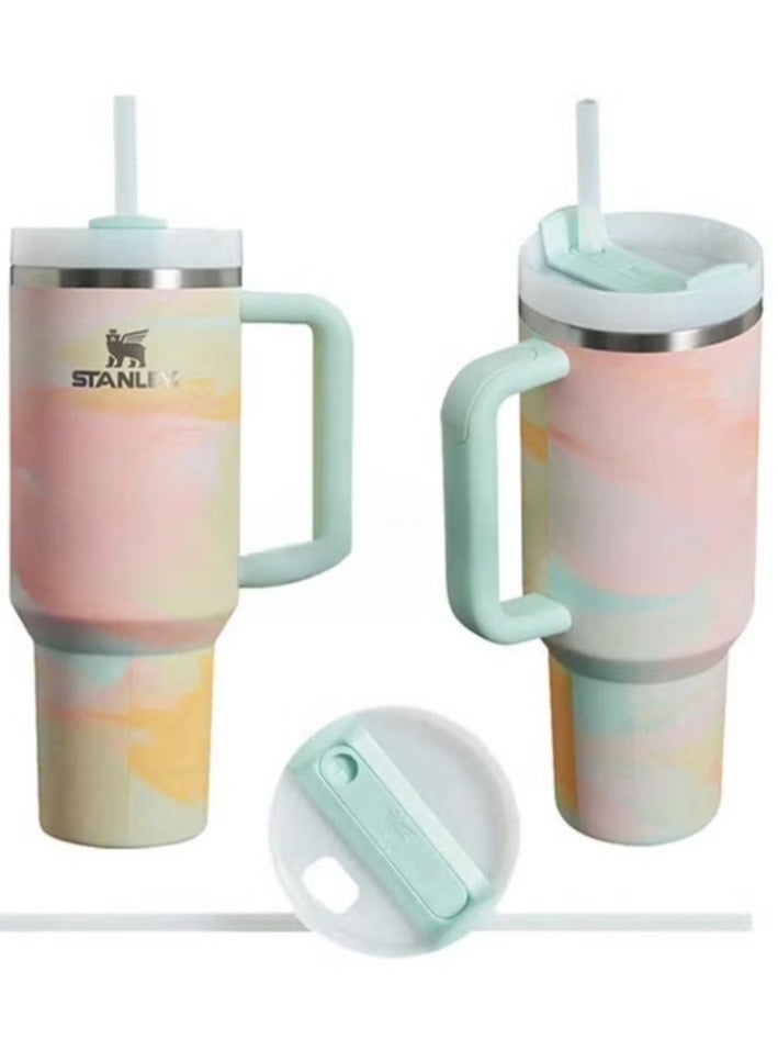 Stanley Quencher H2.0 FlowState Stainless Steel Vacuum Insulated Tumbler with Lid and Straw for Water, Iced Tea or Coffee, Smoothie and More, 40 oz - Image 3