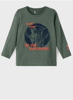 Kids Elephant Print T-Shirt