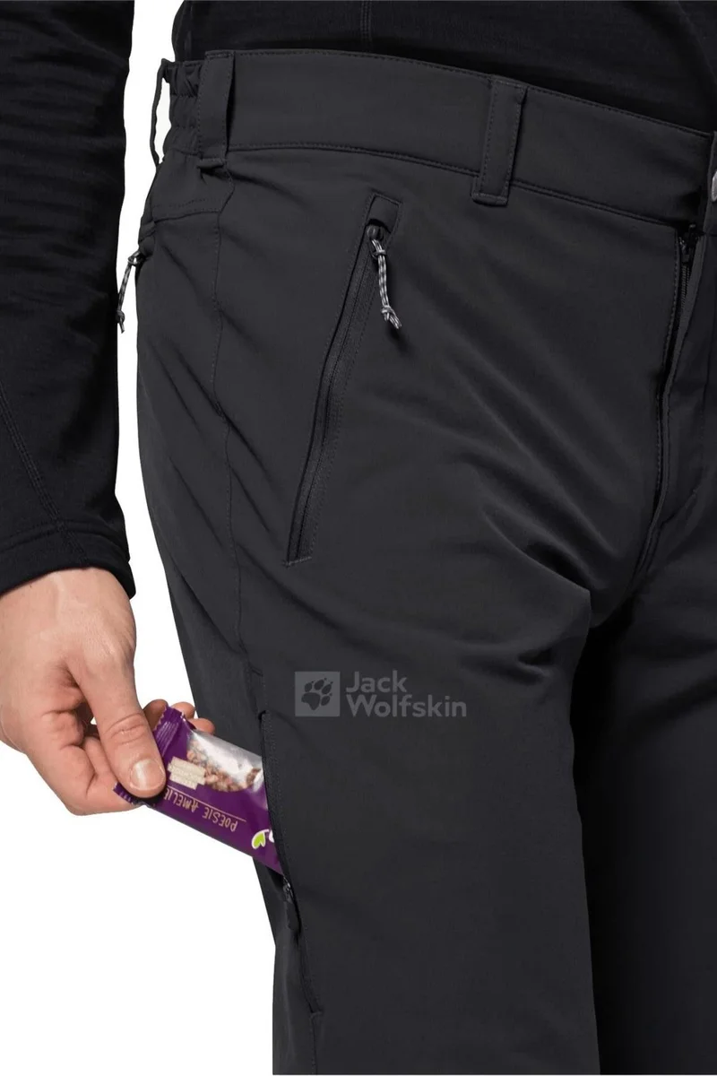 Jack Wolfskin Activate Xt Pants M Black Men's Pants 1503755-6000