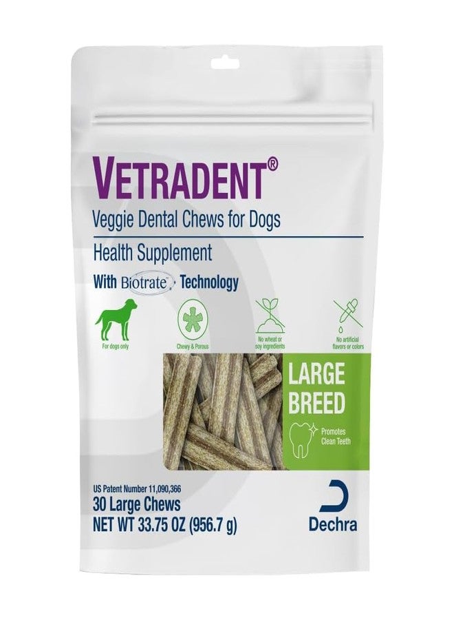 Vetradent® Veggie Dental Chews for Large Dogs - Image 1