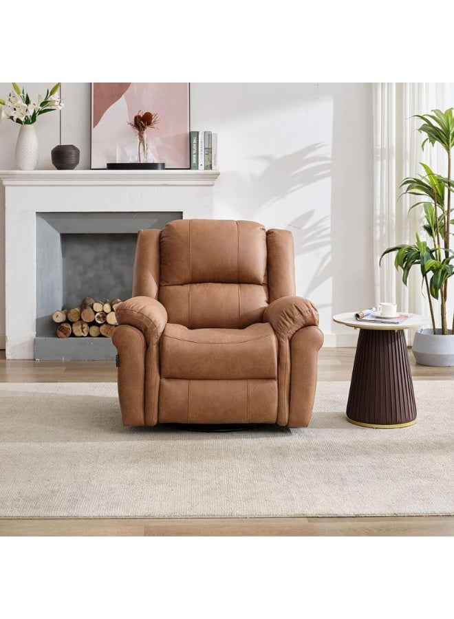 Bless Night Blessnight Velvet Rocking & Swivel Chair – Luxury Recliner with Smooth Rotation, Ergonomic Comfort, Modern Accent Chair for Living Room & Bedroom, 150 kg Capacity - Image 2
