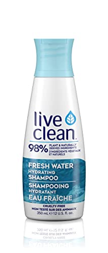 Live Clean Shampoo Hydrating Fresh Water 12 Oz