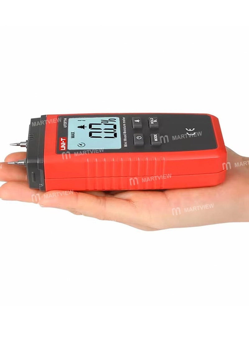UNI-T Hygrometer UT377A Digital Wood Moisture Meter Hygrometer Humidity Gauge Tester for Paper Plywood Wooden Materials LCD Display - Image 3