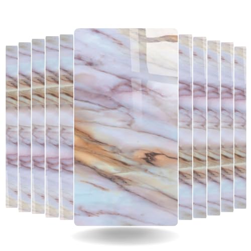 RosaStella PE Foam Wall Stickers Self Adhesive DIY Wall Decor (30 x 60 cm) Pack of (10, TS-XBM-04) - Image 1