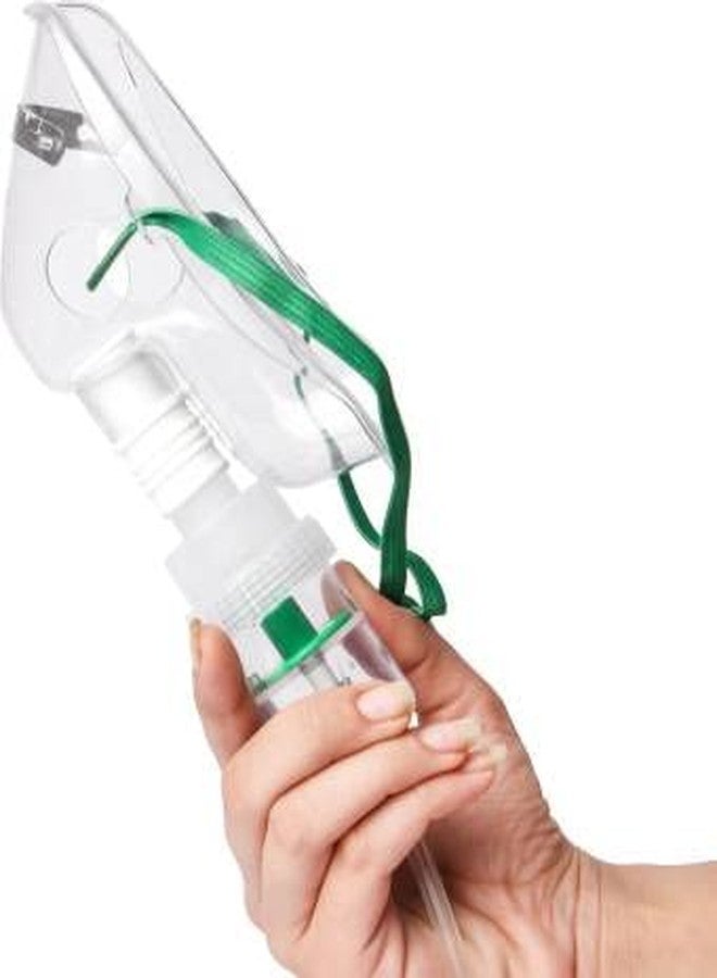 Control D Adult, Child Masks Kit with Air Tube, Medicine Chamber & Masks Nebulizer (Transparent, Blue) - Image 5