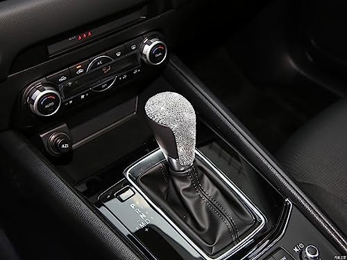 ZSJO Fit Mazda Gear Box Shifter Bling Crystal Accessory Interior Cover Fit Mazda 3 2014-2018/Mazda 6 2015-2022/CX-3 2016-2020/CX-5 2014-2022/CX-9 2016-2023 - Image 5