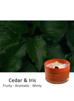 ruidisen Scented Candle, Long Lasting Soy Wax Aromatherapy Fragrance Candle for Home Office Spa Room Decor 90g Orange  - Image 2