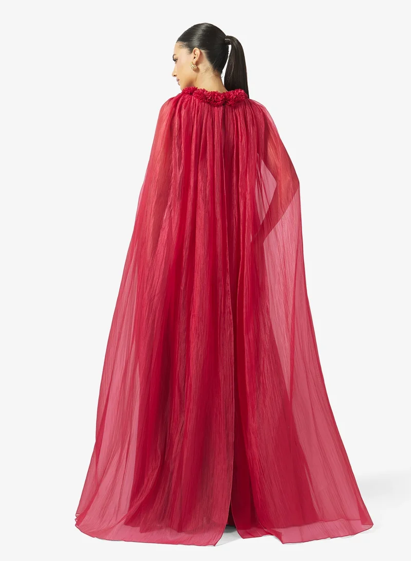 Iyra  One-Shoulder Side Slit Dress for Women | Best Price UAE