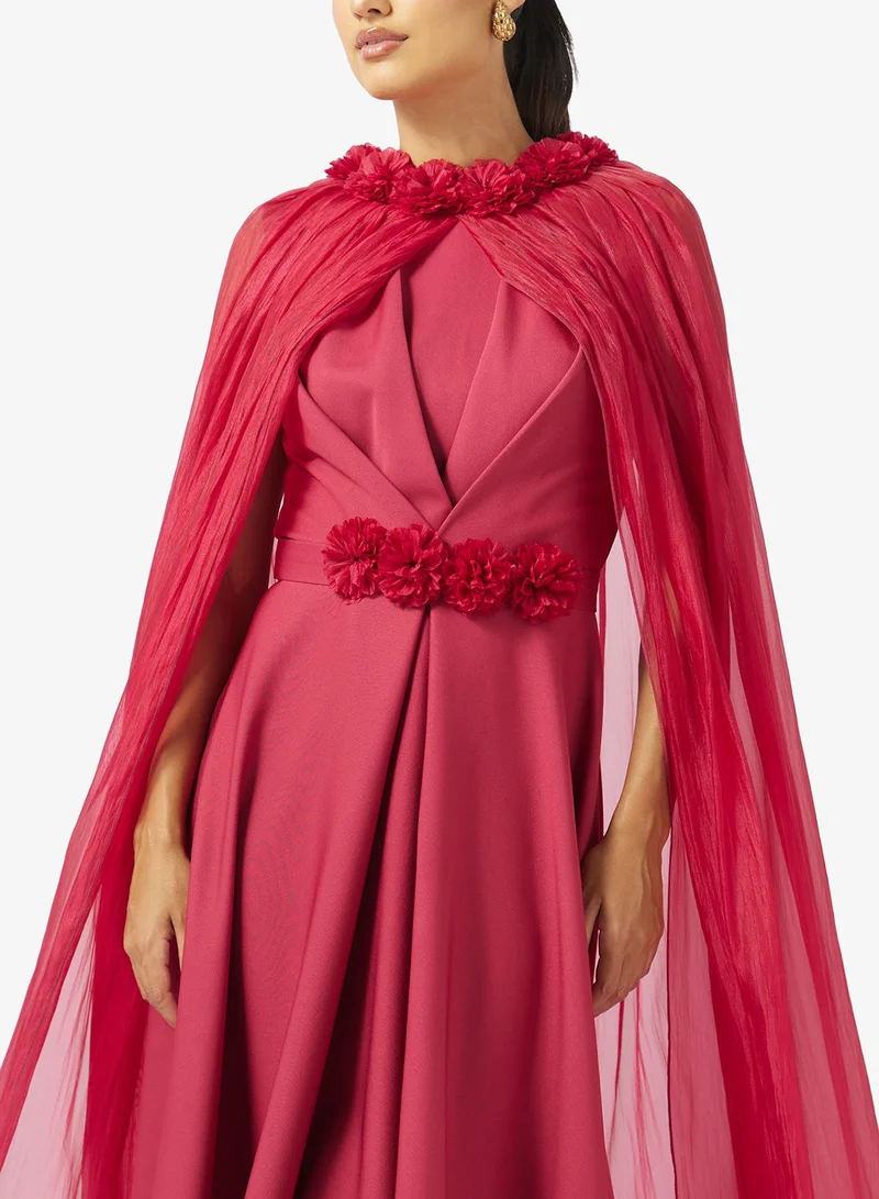 Iyra  One-Shoulder Side Slit Dress for Women | Best Price UAE