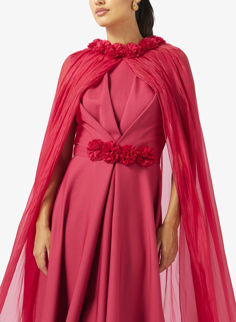 Iyra One-Shoulder Side Slit Dress - Image 4