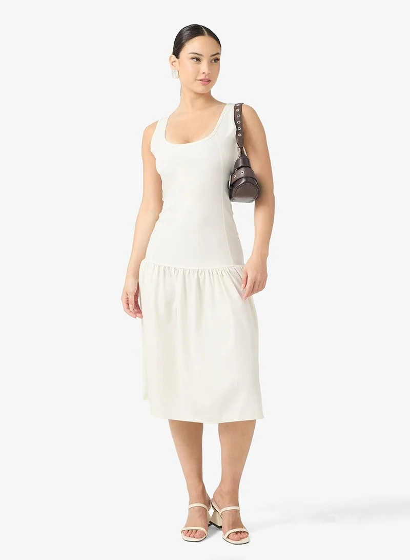 Ginger Drop Waist Midi Dress