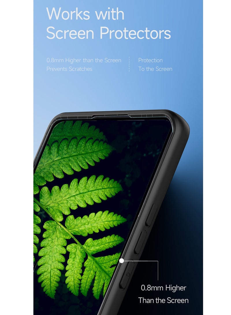 Wtech Realme 14 Pro / Realme 14 Pro Plus 5G 2025 Support Wireless Charging Magnetic Cover Texture PU Leather  Phone Case Cover (MCMPMN) - Navy Blue - Image 5