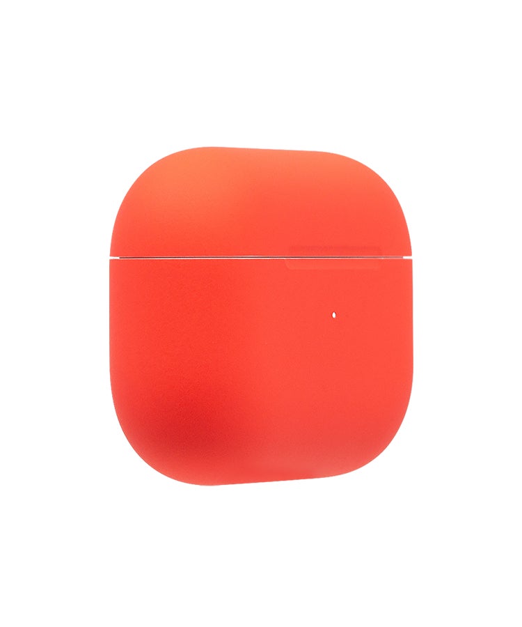 كافيار حافظة AirPods Pro 3 مخصصة مع طلاء خاص بالسيارات، مقاومة للخدش، مقاومة للصدمات، متينة، غطاء واقٍ أنيق، تصميم مخصص، ملائمة تمامًا لـ Airpods Pro 3 برتقالي غير لامع - Image 2