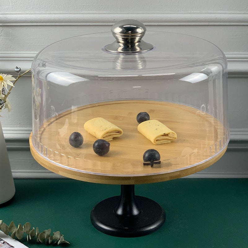 Creative Dim Sum Transparent Cover Household Anti-Mosquito And Dust-Proof Round Food Cover Restaurant Buffet Cake Cover - Image 3