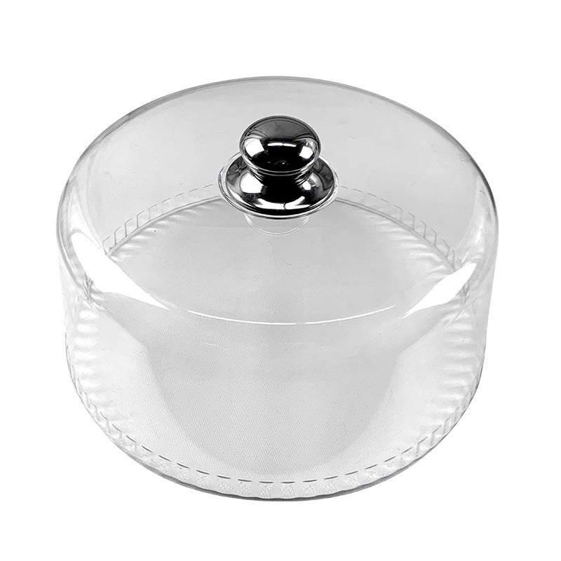 Creative Dim Sum Transparent Cover Household Anti-Mosquito And Dust-Proof Round Food Cover Restaurant Buffet Cake Cover - Image 5
