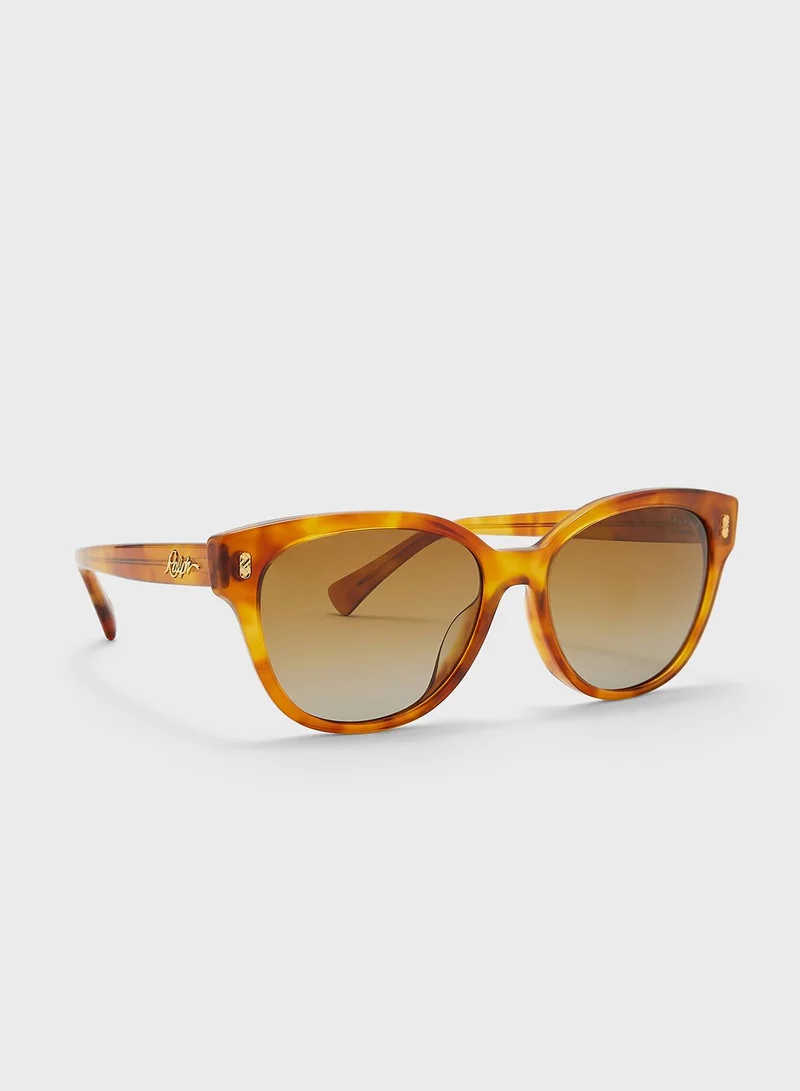 RALPH LAUREN 0Ra5305U Round Sunglasses