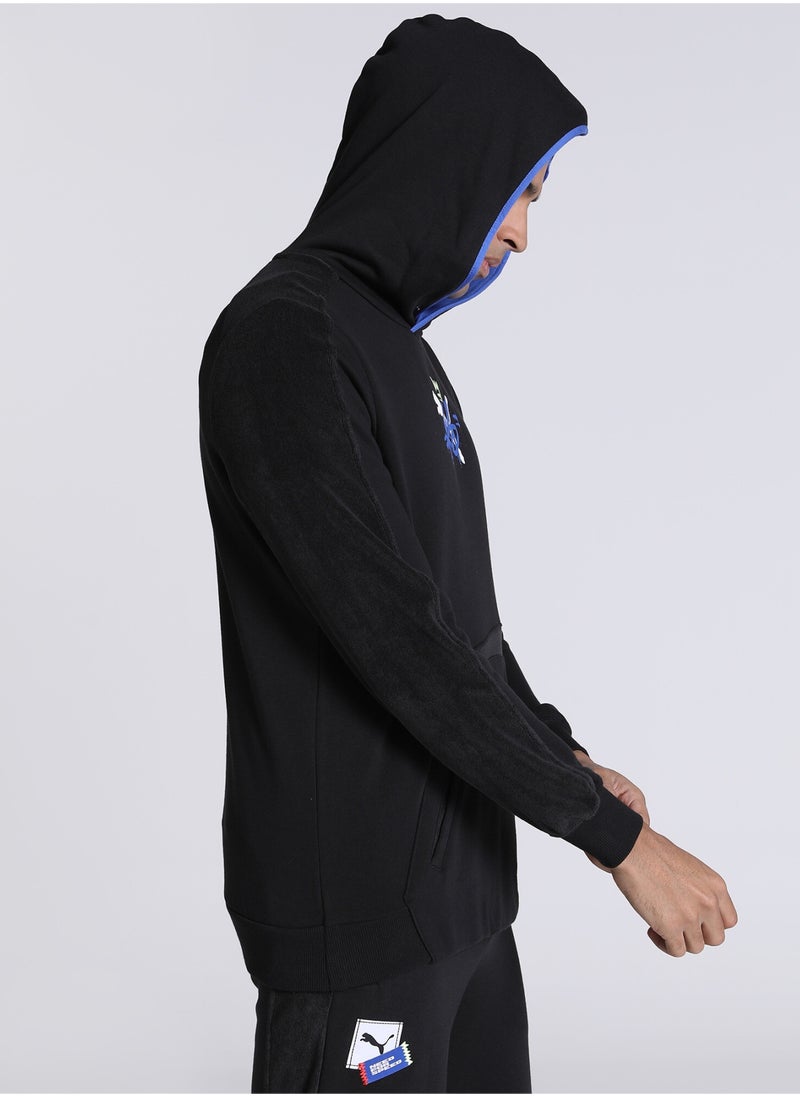 PUMA x NEED FOR SPEED Mens Hooded Motorsport Sweat Jacket  - Image 4