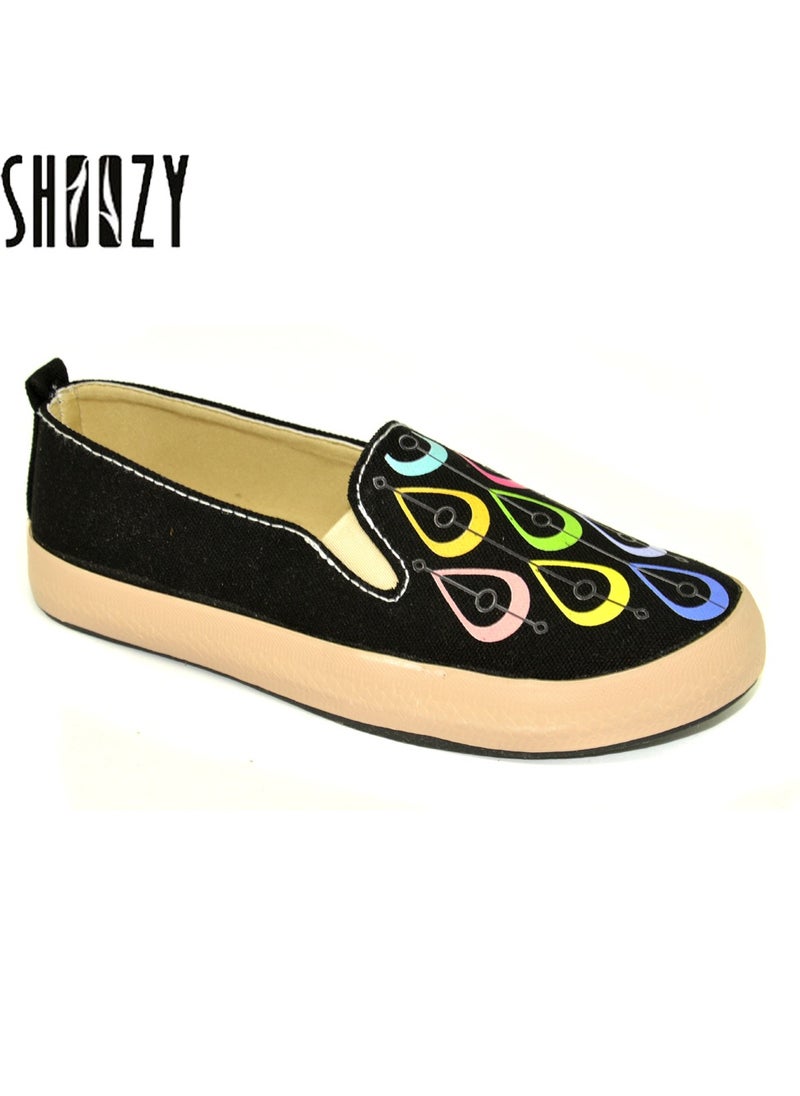 shoozy Casual Slip On Ballerina  - Image 1