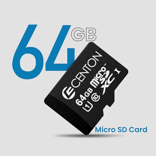 Centon 64GB Class 10 Micro SDXC Memory Card with Adapter by Centon, High Speed for Phones, Tablets, HD Videos & MSD Compatible Devices - Image 2