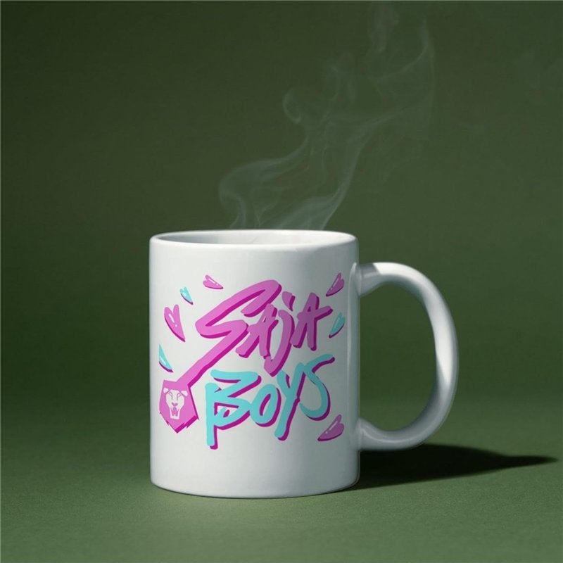 Pyramid K-Pop Demon Hunters “Saja Boys” 11oz Mug - Image 2
