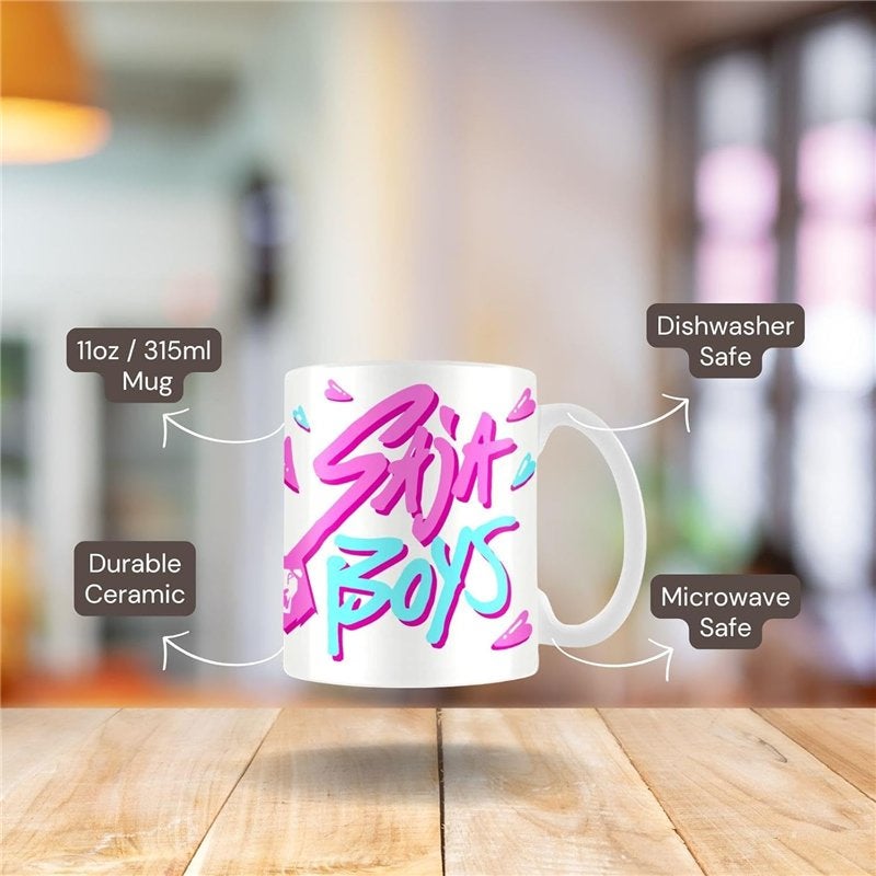 Pyramid K-Pop Demon Hunters “Saja Boys” 11oz Mug - Image 5