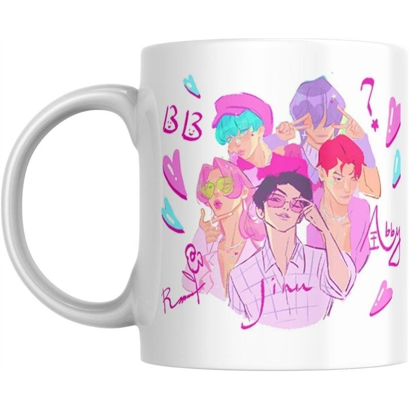 Pyramid K-Pop Demon Hunters “Saja Boys” 11oz Mug - Image 4