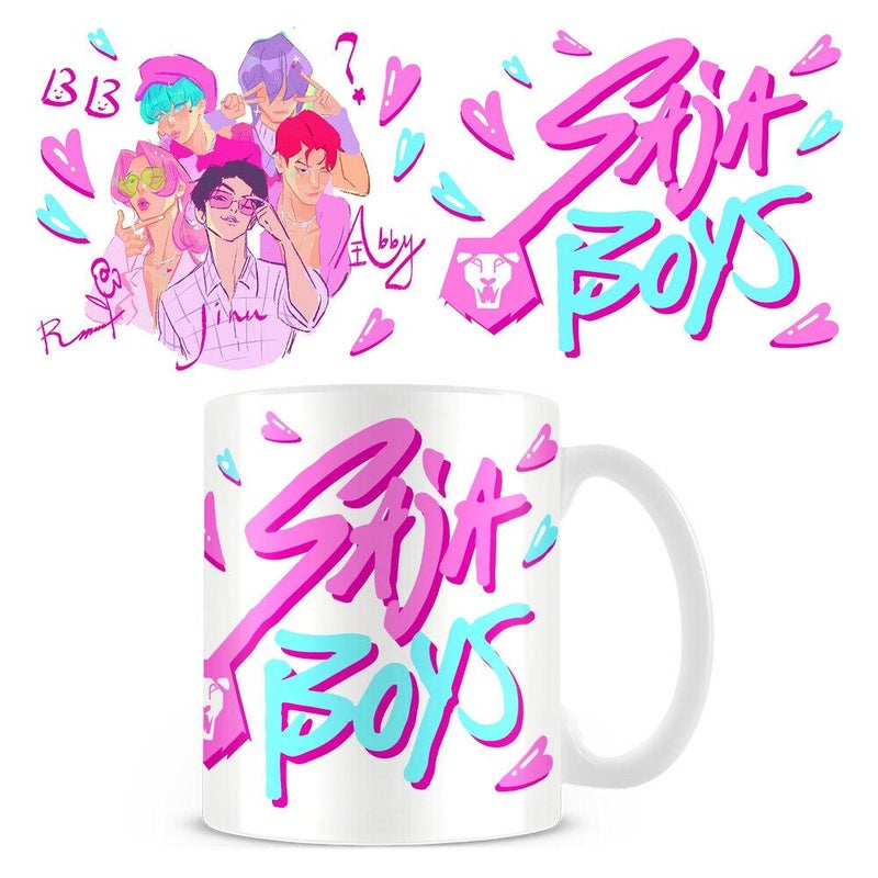 Pyramid K-Pop Demon Hunters “Saja Boys” 11oz Mug - Image 1