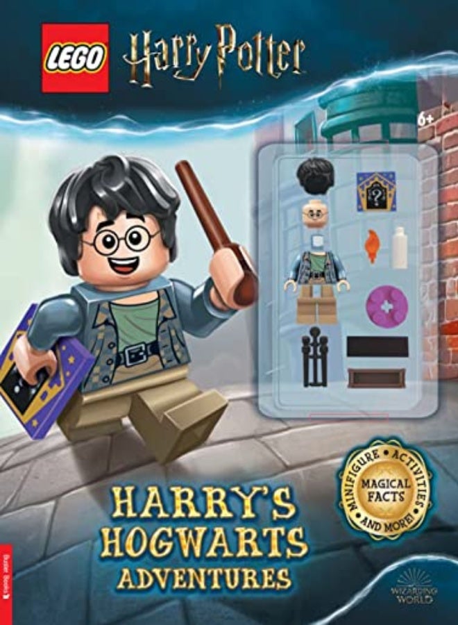 Lego Harry Potter Tm Harrys Hogwarts Adventures With Lego Harry Potter Tm Minifigure by Buster Books Paperback
