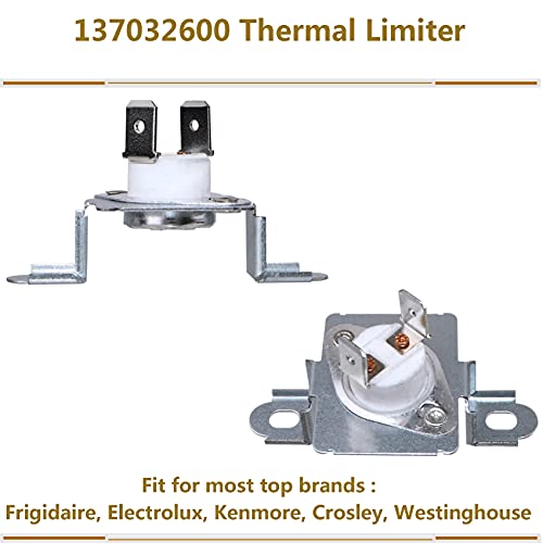 Monkemon 134792700 Dryer Heating Element, 137032600 Thermal Limiter and 3204267 Thermostat Compatible with Electrolux Frigidaire Dryers, Replacement PS2349309 AP4368653 AP4368739 PS2349395 and AP21314 - Image 5