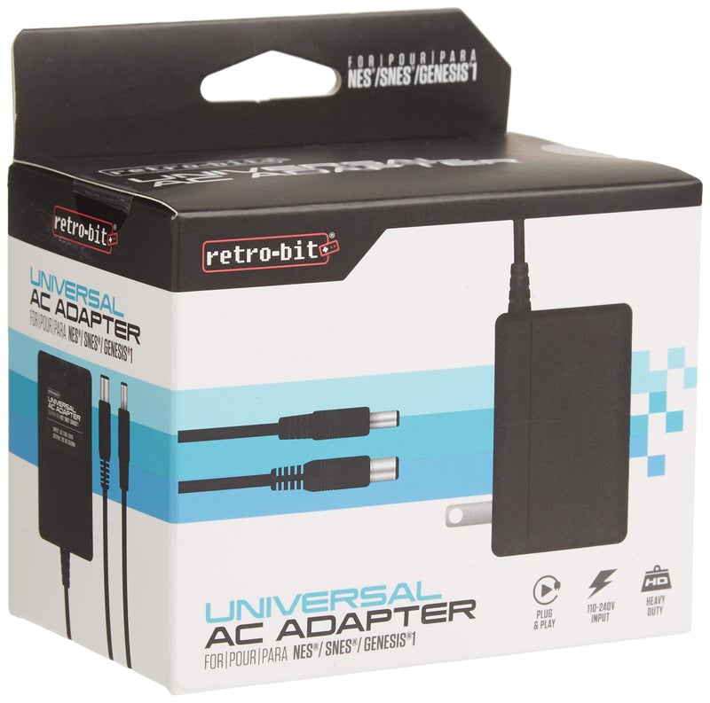 Retro Bit 3 in 1 AC Adapter NES/SNES/GENESIS - Image 2