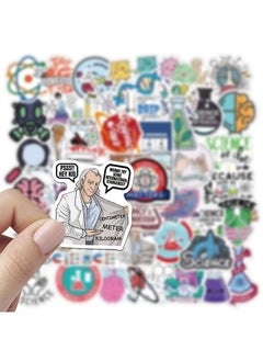 DTBG Science Stickers Pack, 50 Pcs Physics Chemistry Biology Experiment Stickers for Hydroflask Laptop Water Bottle for Kids Teens Students Teachers, Waterproof Vinyl Laboratory Stickers Decal  - Image 2