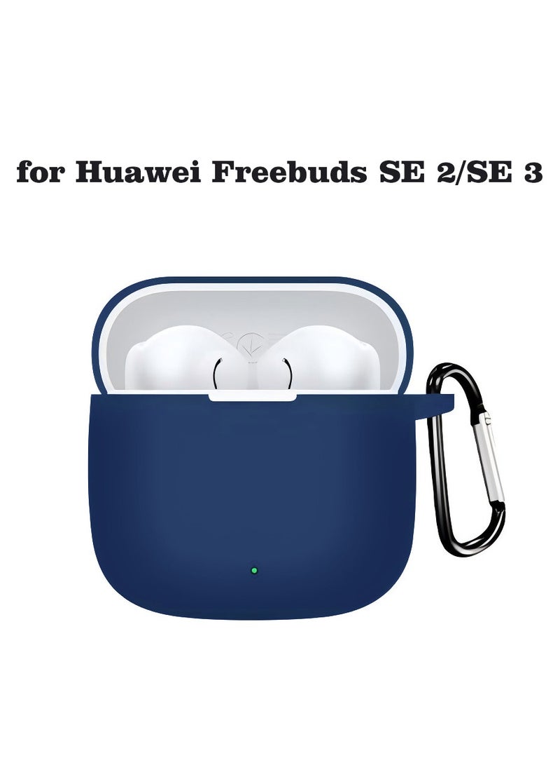 Protective Silicone Case Cover for HUAWEI Freebuds SE 2/SE 3 In-Ear Earphones, Blue - Image 1