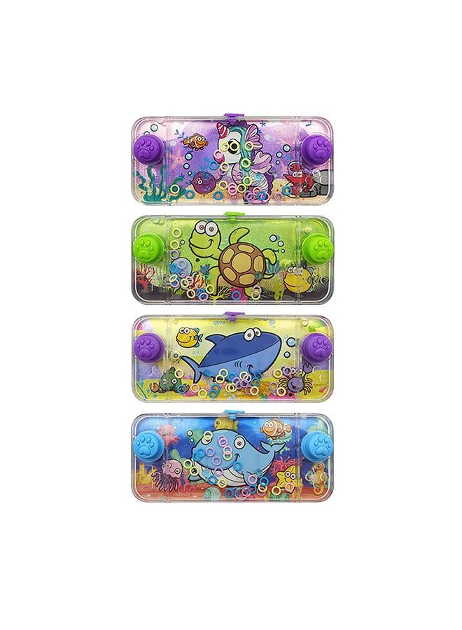 Galaxy Toys Galaxy Handheld Water Ring Toss Game Toy - Assorted Underwater Themes (1 Random Piece) – Fun & Interactive Toy for Kids  - Image 1