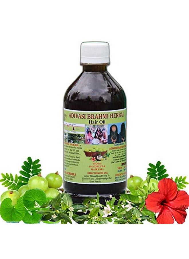Adivasi Neelambari - Adivasi Brahmi Herbal Hair Oil 500Ml (Basically Made By Pure Adivasi Ayurvedic Herbs) 100% Natural - Image 1