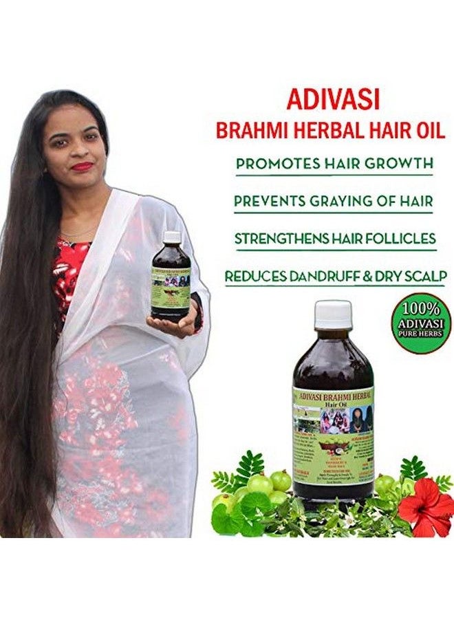 Adivasi Neelambari - Adivasi Brahmi Herbal Hair Oil 500Ml (Basically Made By Pure Adivasi Ayurvedic Herbs) 100% Natural - Image 1