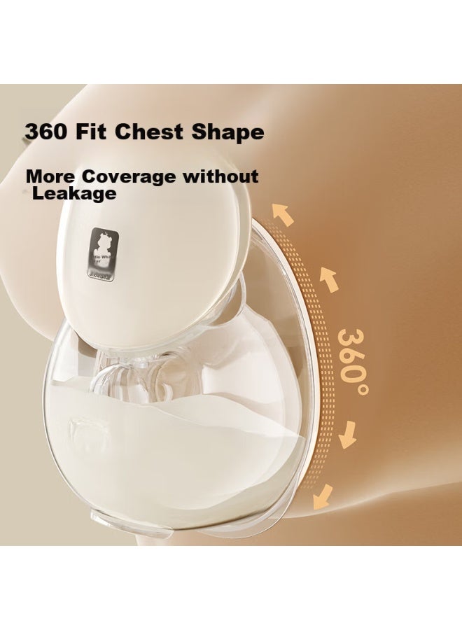 Snow Bear Snowbear Breast Pump, Hands-free Electric Integrated Wearable Fully Automatic Silent Single-sided Portable Breast Pump 3060 - Image 4
