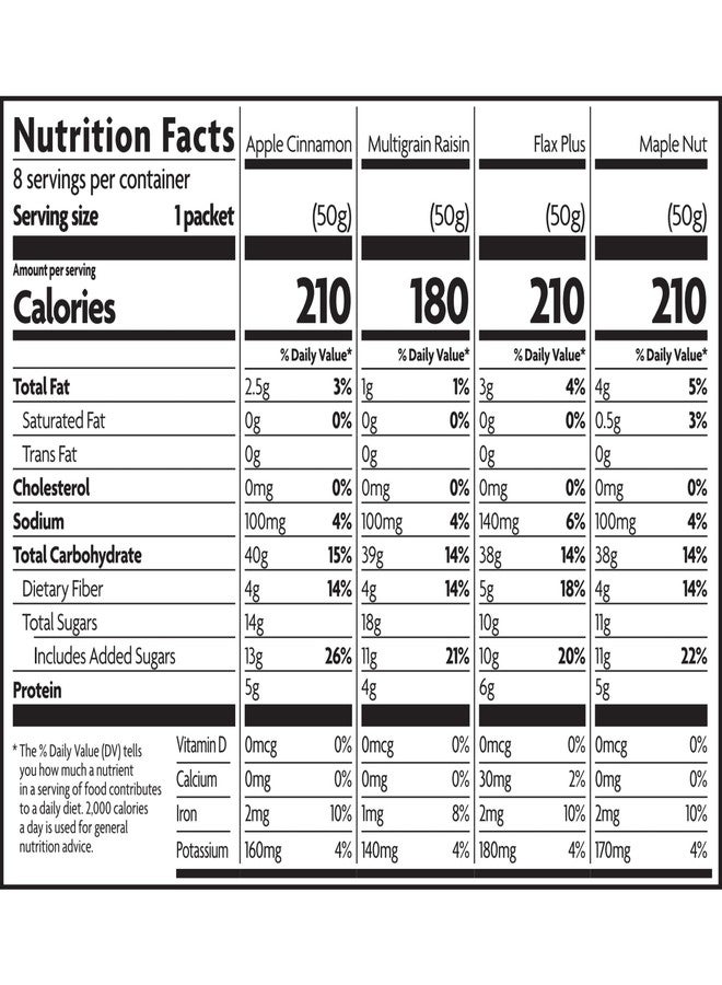 Nature's Path Organic Variety Pack Instant Oatmeal, 14 oz (Pack of 1), Non-GMO - Image 5