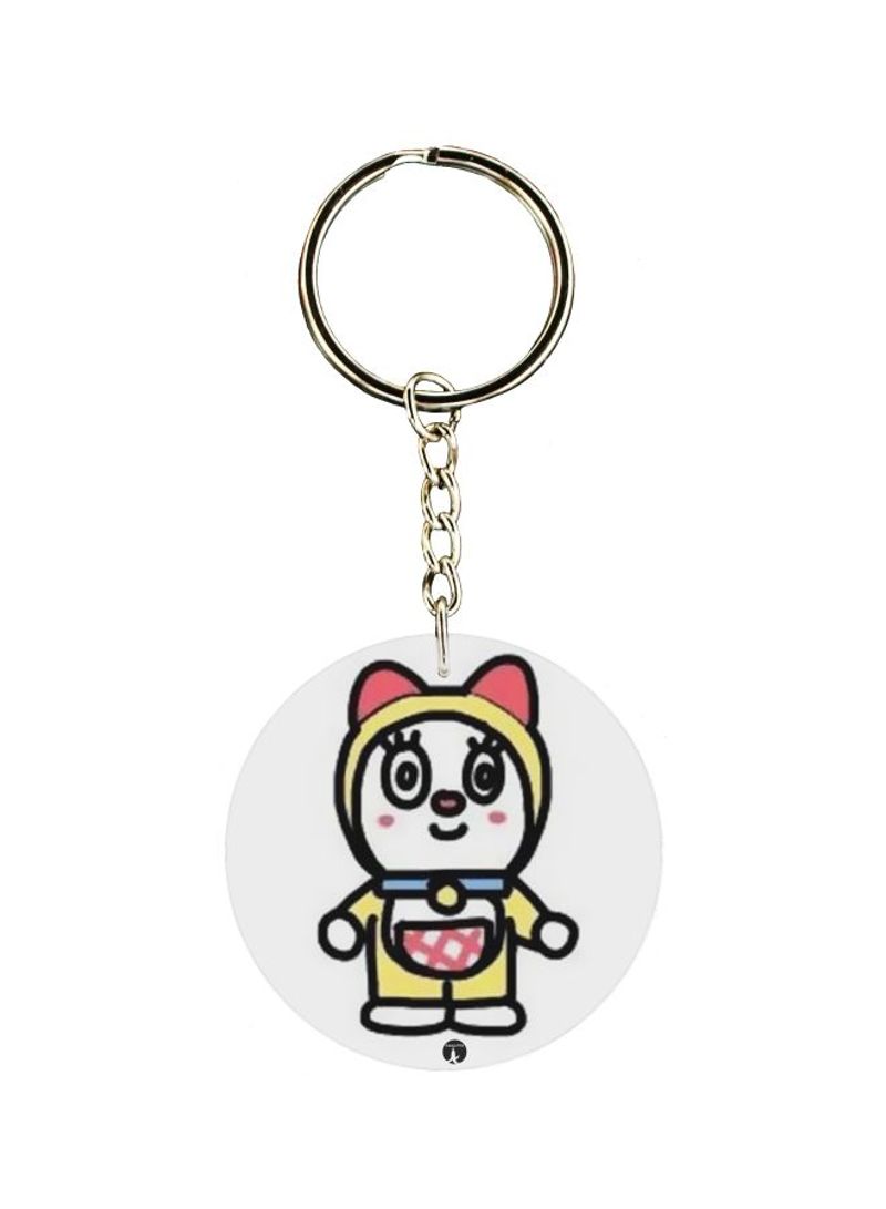 Doraemon Printed Keychain