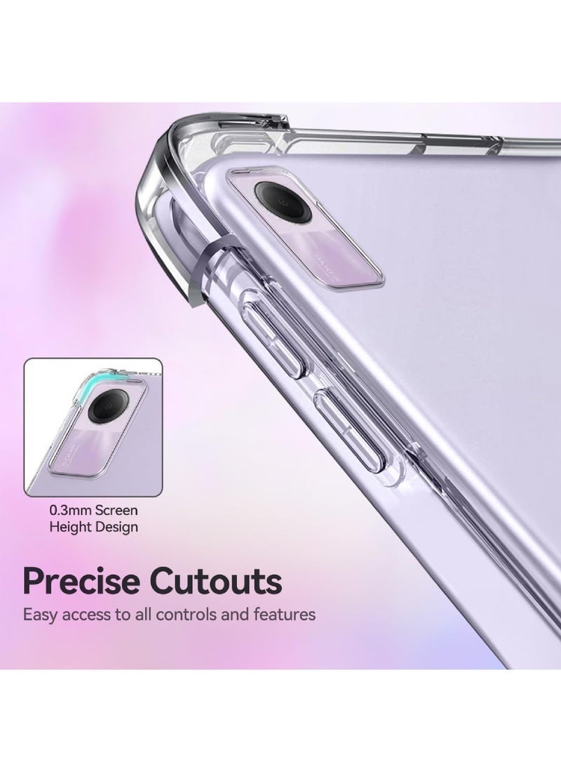 Captaintech Xiaomi Redmi Pad SE 11-inch Case (2023) – Ultra Slim Shockproof Cover | Anti-Scratch Transparent TPU Protective Shell with Precise Cutouts - Image 5