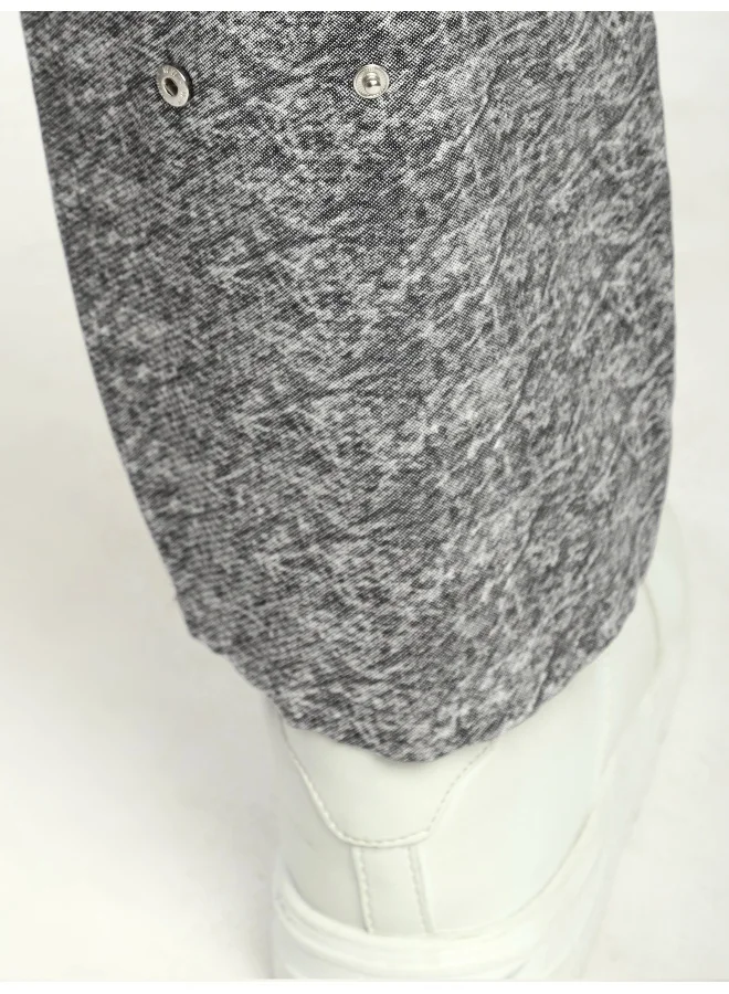 بيونغ بنطلون كارغو رجالي بلون رمادي