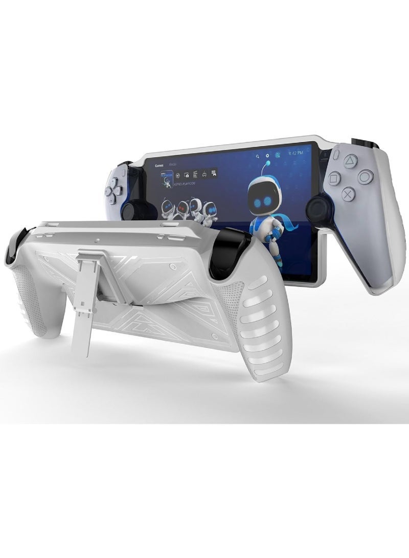 Captaintech Case for PlayStation Portal Remote Player - With Stand - Soft TPU Bumper - Anti Slip - Easy to Grip - Image 1