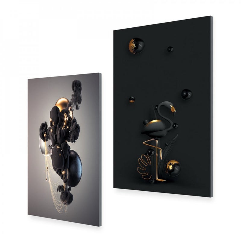 Marktna Modern double canvas painting - Image 2