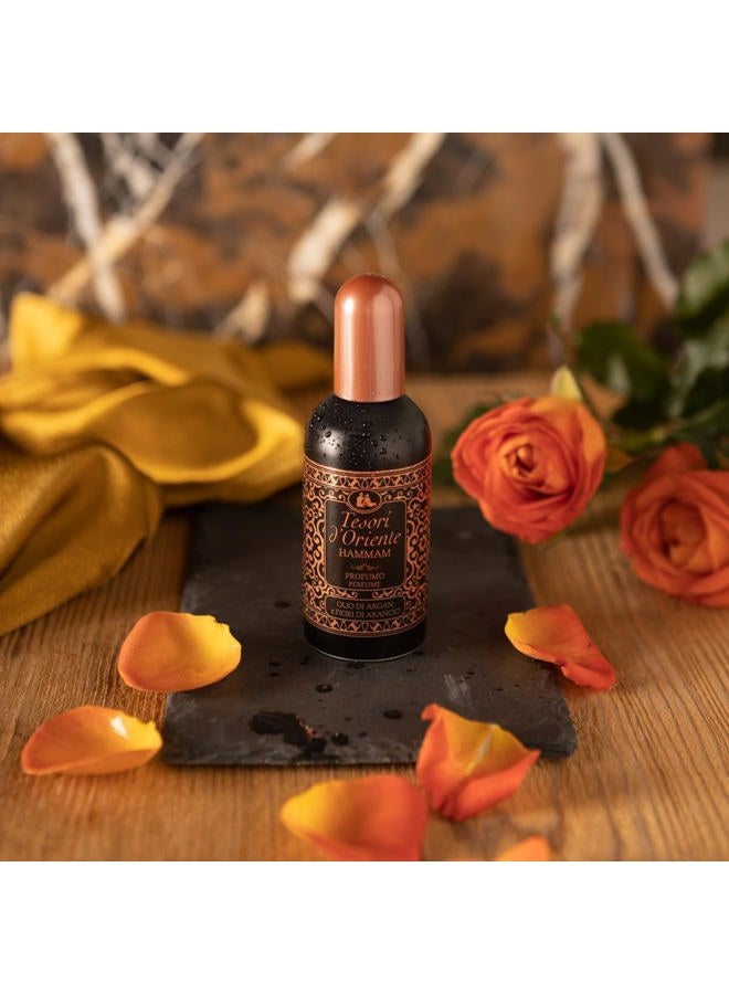 Tesori d'Oriente عطور حمام الزهور للنساء، أو دو تواليت، عطور نسائية، تركيبة عطرية أنيقة مع مزيج من الزيوت النادرة والثمينة 100 مل 3.38 أونصة سائلة [استيراد إيطالي] - Image 3