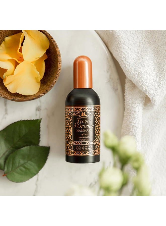 Tesori d'Oriente عطور حمام الزهور للنساء، أو دو تواليت، عطور نسائية، تركيبة عطرية أنيقة مع مزيج من الزيوت النادرة والثمينة 100 مل 3.38 أونصة سائلة [استيراد إيطالي] - Image 2