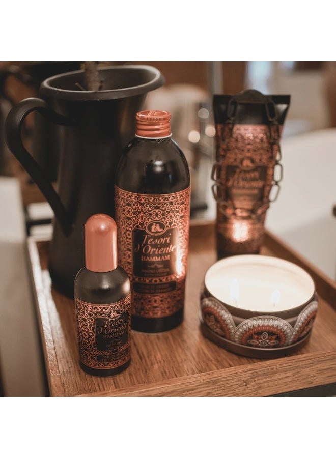 Tesori d'Oriente عطور حمام الزهور للنساء، أو دو تواليت، عطور نسائية، تركيبة عطرية أنيقة مع مزيج من الزيوت النادرة والثمينة 100 مل 3.38 أونصة سائلة [استيراد إيطالي] - Image 4