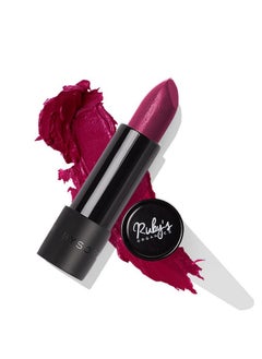 Ruby's Organics Semi-Matte Lipstick For Women, Hydrating And Highly Pigmented, Moisturizing & Non Drying, Lightweight & Long Lasting Formula, Lip Makeup, Paraben-Free, Plum, 3.7G  - Image 1