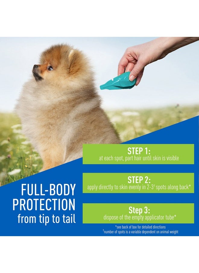 ADAMS Adams Plus Flea & Tick Prevention Spot On for Dogs 5-14 Pounds, 3-Month Supply, Kills Fleas, Flea Eggs, Flea Larvae, Brown Dog & Deer Ticks, Kills and Repels Mosquitoes For 30 Days, Central Brands  - Image 4