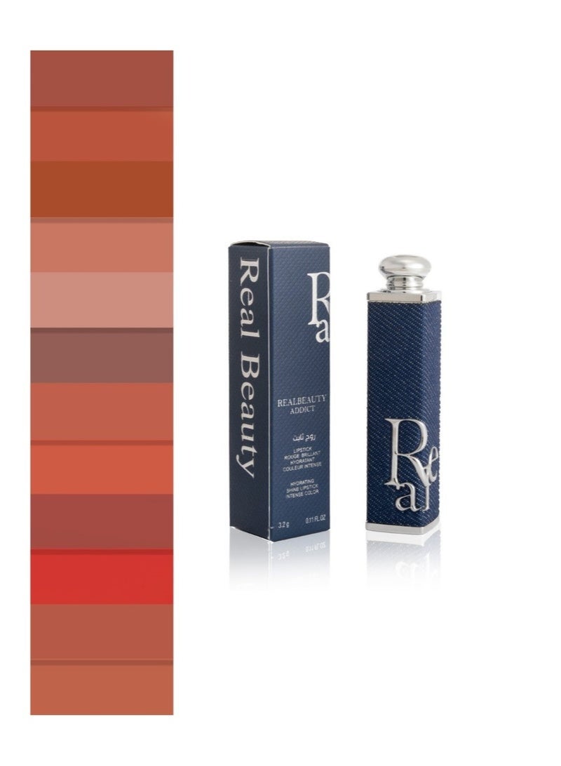 ريال بيوتي أرواج أحمر الشفاه من ريال بيوتي 12 لون مميز لاطلالة جذابة - Image 2